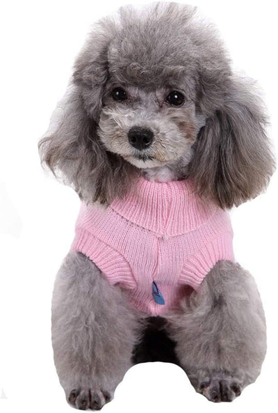 Knitted Classy Sweater for Dog & Puppy Cat