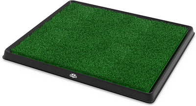 Artificial Grass Puppy Pad for Dogs Portable Training Pad with Tray